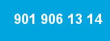 901 906 13 14 901 906 13 14